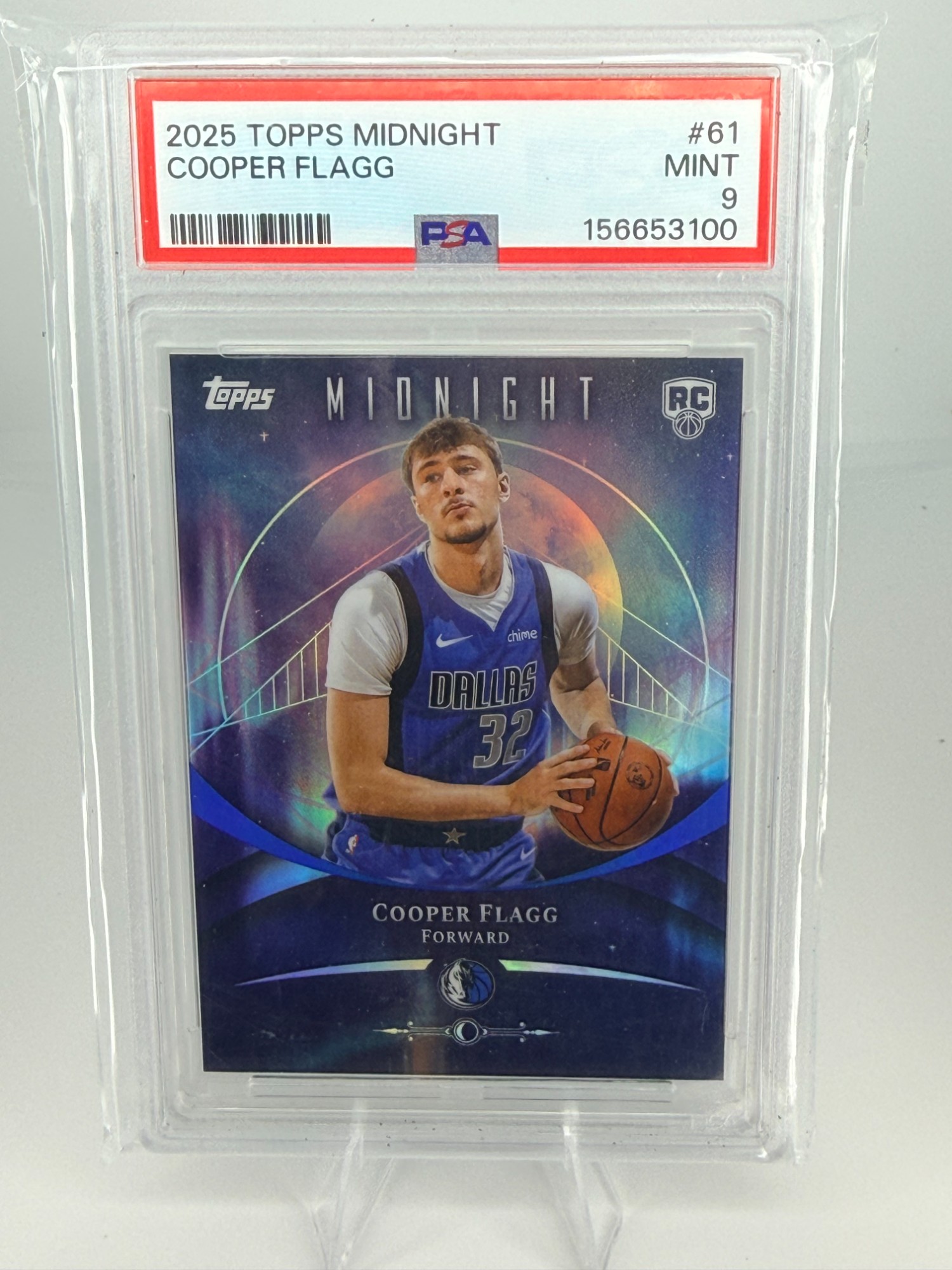 2025 Topps Midnight Cooper Flagg #61 RC PSA 9
