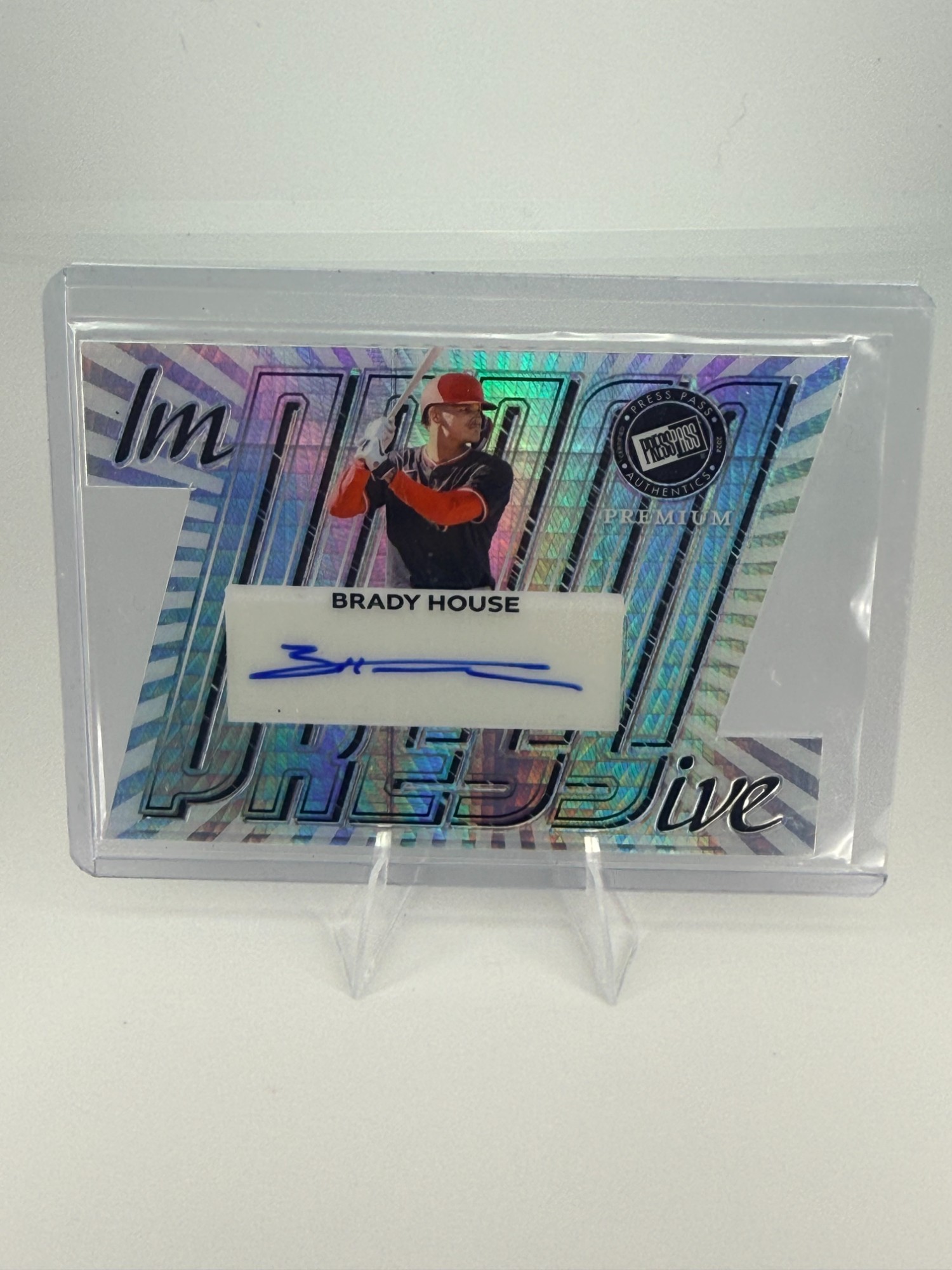 2024 Leaf Impressions Premium Brady House #I-BH1 Impressive 11/15 Auto
